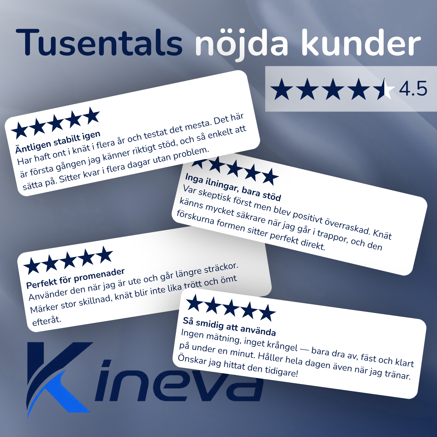 Kineva - Kinesiologitejp för aktivt stöd
